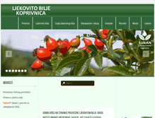 Tablet Screenshot of ljekovito-bilje.com.hr